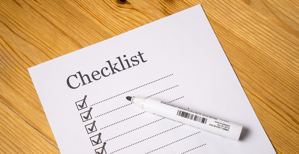 A Helpful Domestic Clearance Checklist