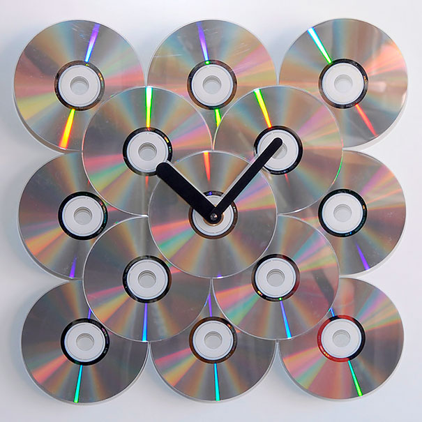 recycled diy old cds