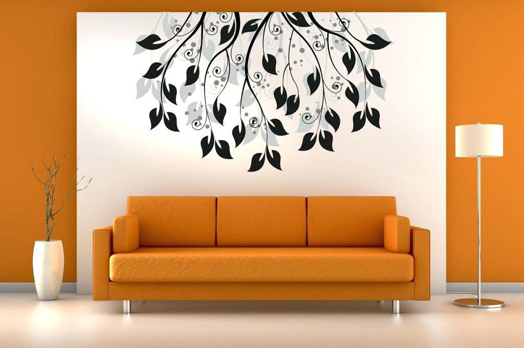 living room wall paintings pictures