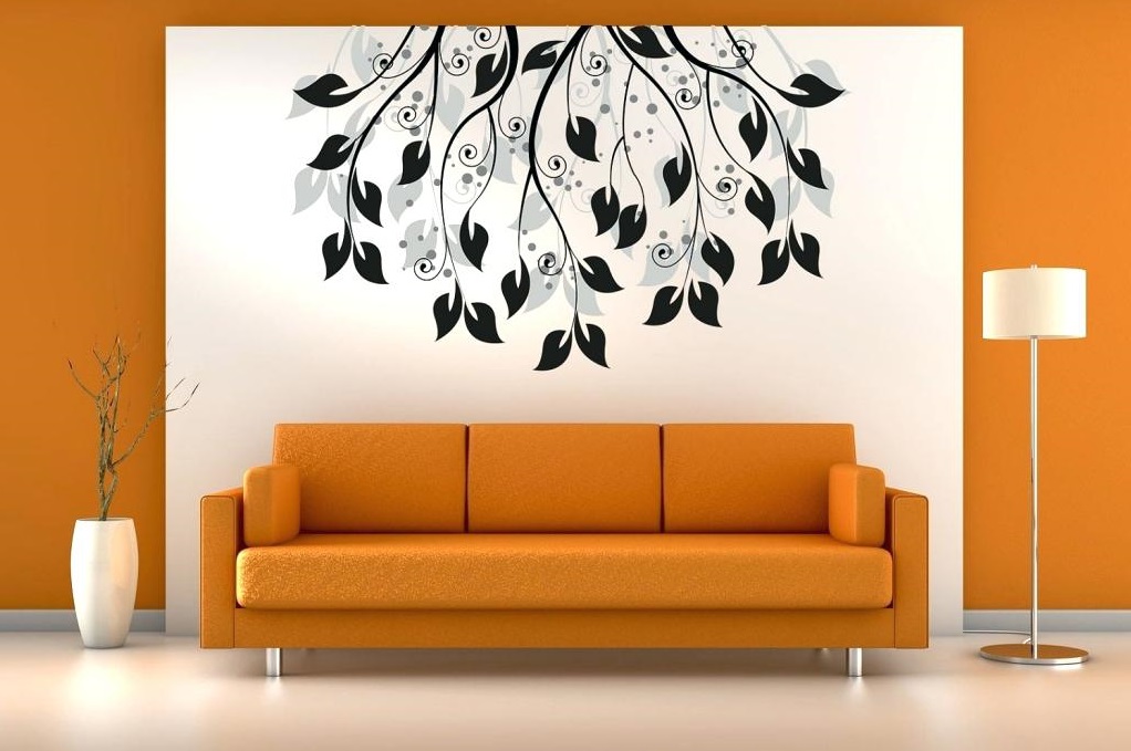 Simple Wall Painting Designs For Living Room Modern Paintings Home Interior Design Livinghome Ideas Rubbish Removal London