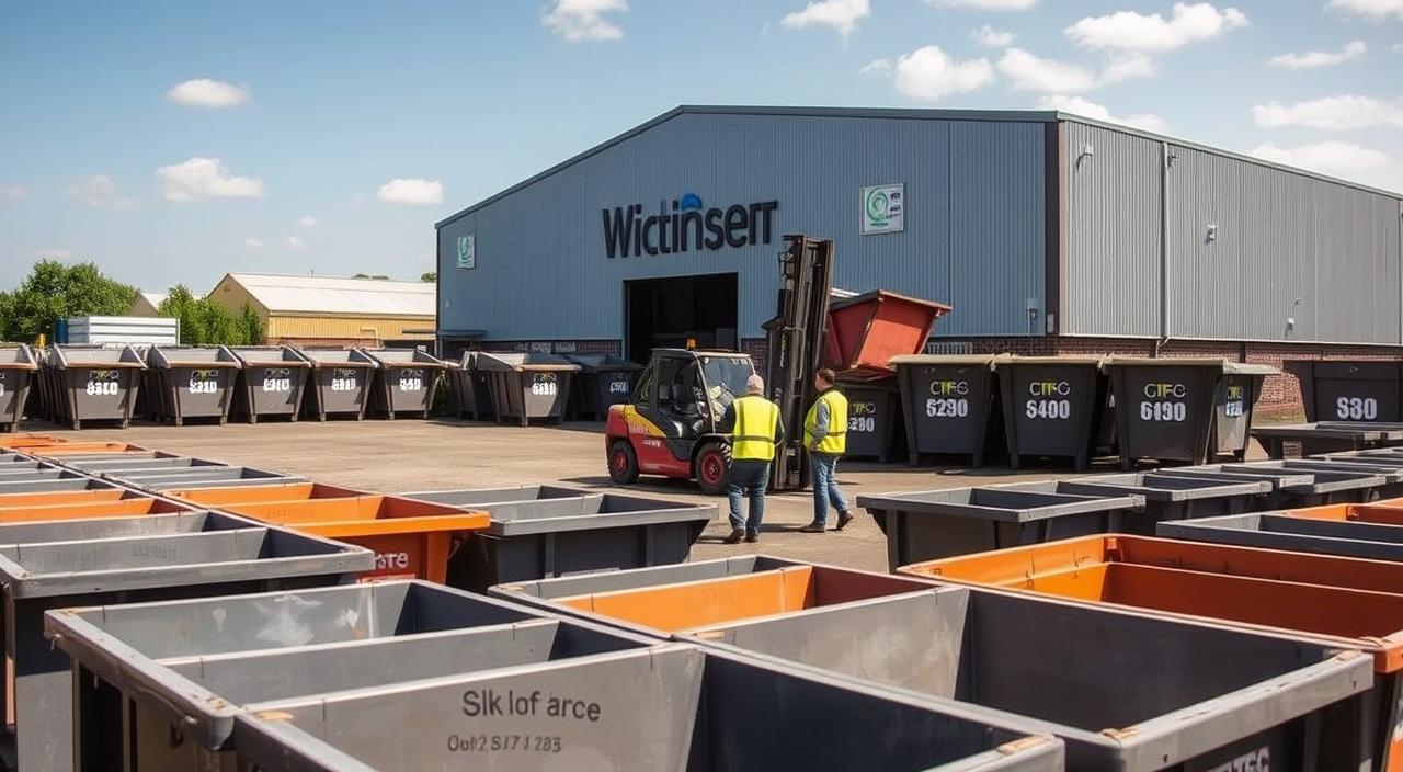 skip hire for waste clearance