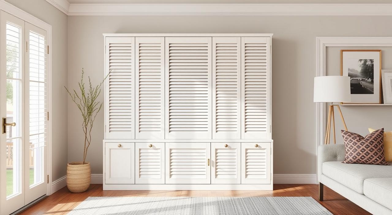 shutter storage ideas