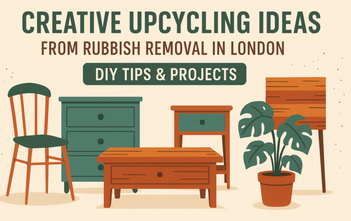 creative upcycling ideas from rubbish removal