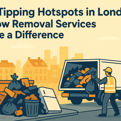 fly-tipping hotspots in london