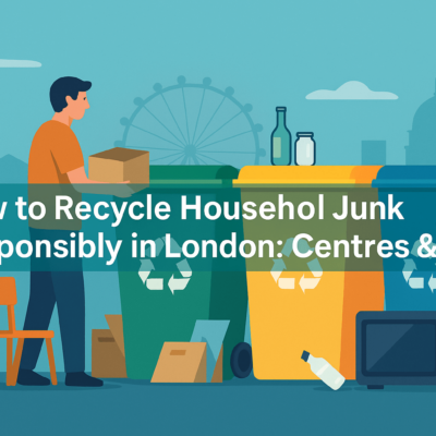 how to recycle household junk responsibly