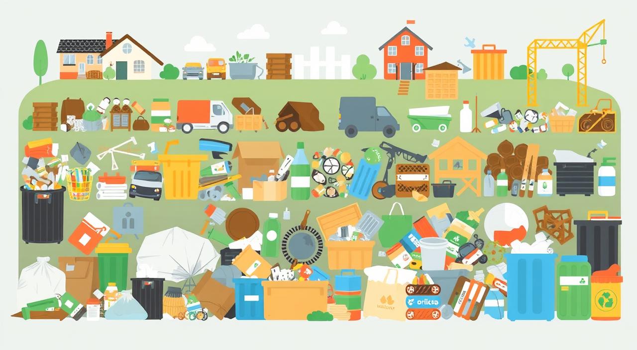 london waste removal cost by type