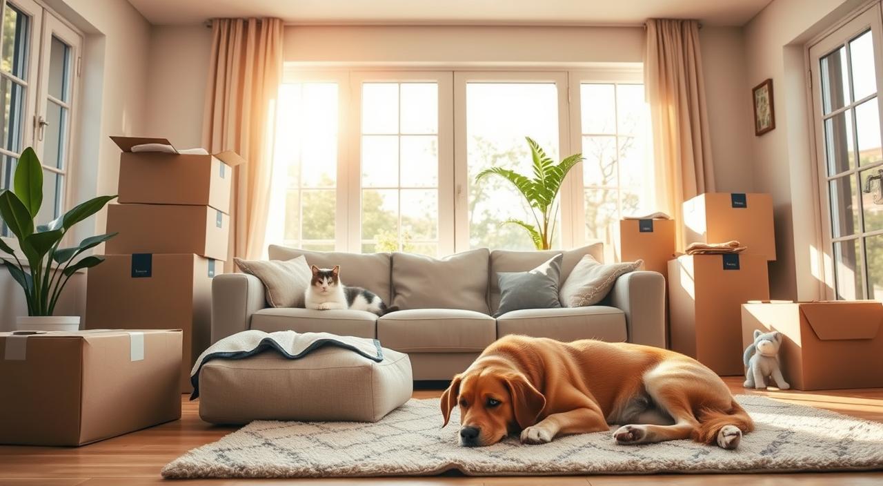 moving house with pets tips