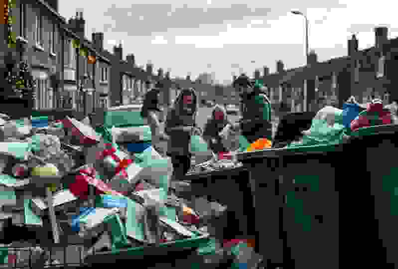 christmas waste UK christmas waste UK